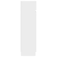 Scarpiera Bianca 100,5x28x100 cm in Legno Multistrato