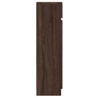 Scarpiera Rovere Marrone 100,5x28x100 cm in Legno Multistrato 840428