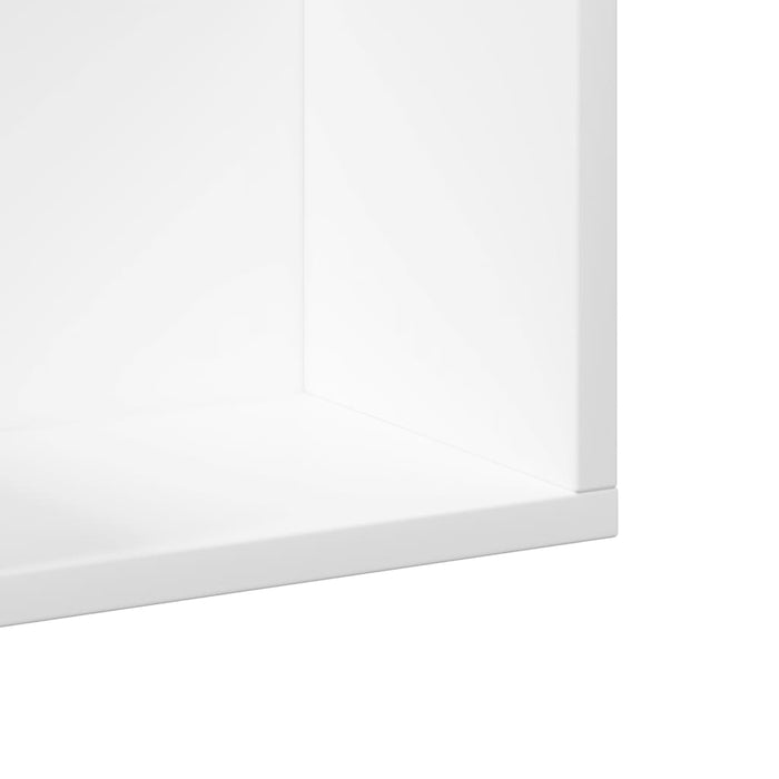 Armadietto a Muro Bianco 75x18x16,5 cm in Legno Multistrato