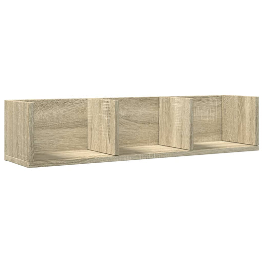 Armadietto a Muro Rovere Sonoma 75x18x16,5 cm Legno Multistrato 840433