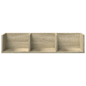 Armadietto a Muro Rovere Sonoma 75x18x16,5 cm Legno Multistrato 840433
