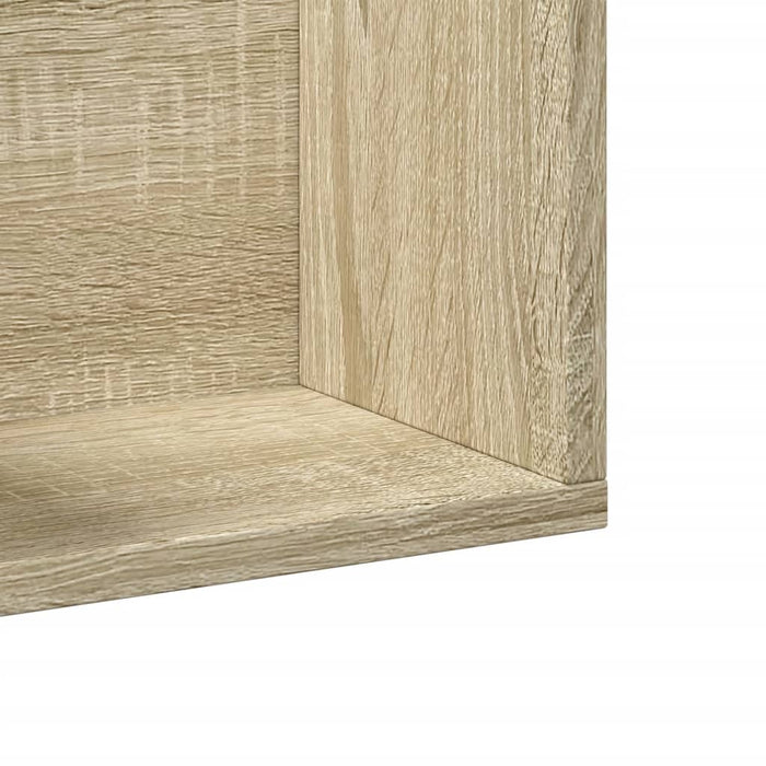 Armadietto a Muro Rovere Sonoma 75x18x16,5 cm Legno Multistrato 840433