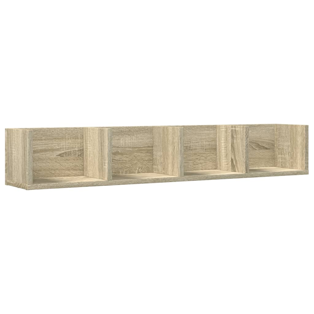 Armadietto a Muro Rovere Sonoma 99x18x16,5 cm Legno Multistrato 840447