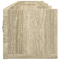 Armadietto a Muro Rovere Sonoma 99x18x16,5 cm Legno Multistrato 840447