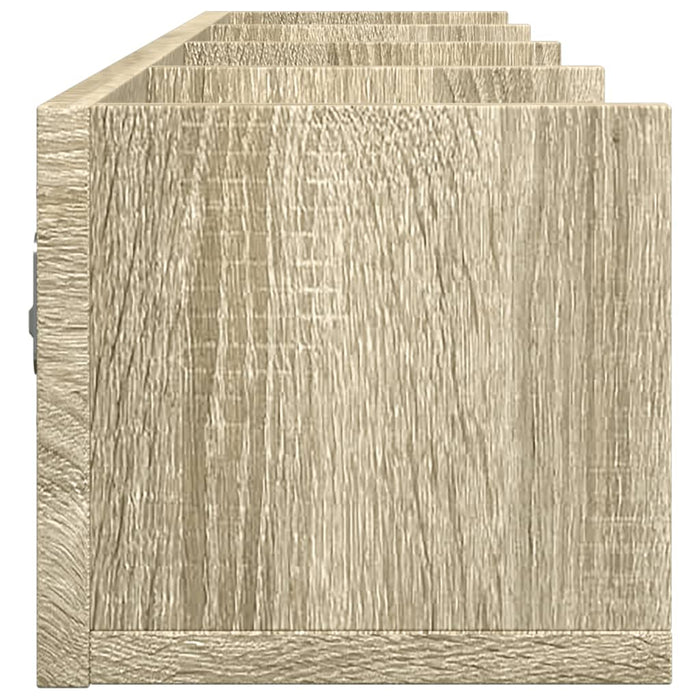 Armadietto a Muro Rovere Sonoma 99x18x16,5 cm Legno Multistrato 840447