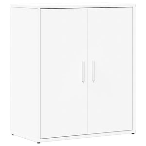Credenza Bianco 60x31x70 cm in Legno Multistrato 840457