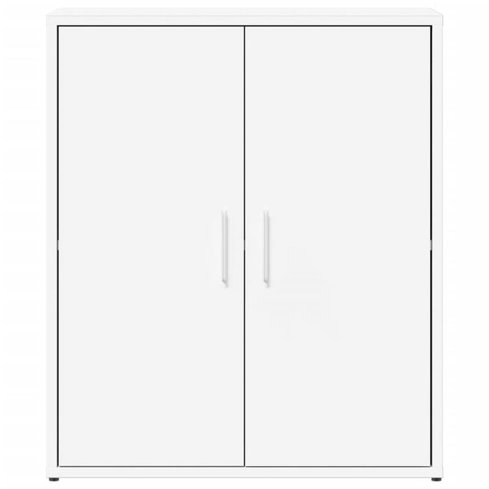 Credenza Bianco 60x31x70 cm in Legno Multistrato