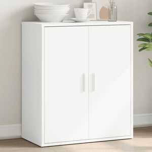 Credenza Bianco 60x31x70 cm in Legno Multistrato 840457