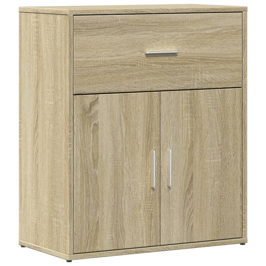 Credenza-Buffet-Armadio da cucina Rovere Sonoma 60x31x70 cm in Legno Multistrato 536591