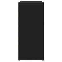 Credenza Nero 60x31x70 cm in Legno Multistrato 840472