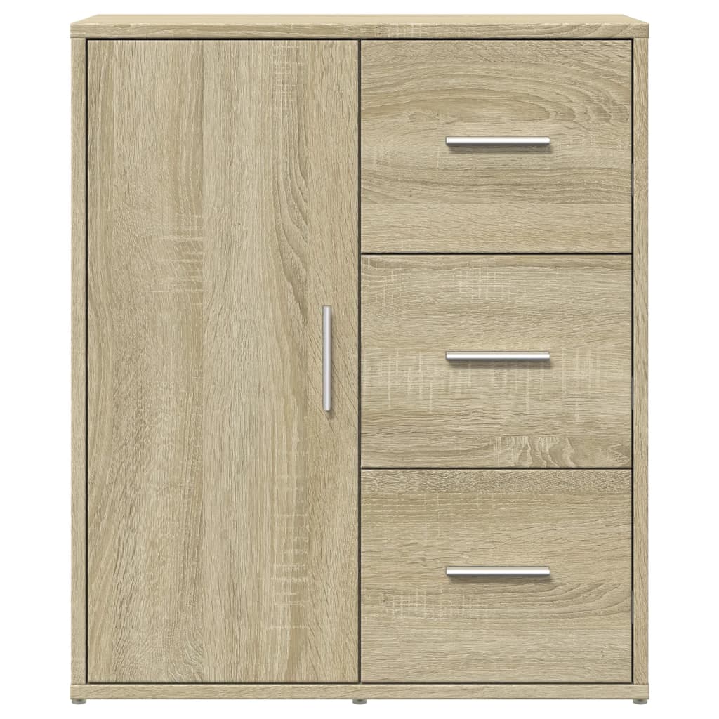 Credenza-Buffet-Armadio da cucina Rovere Sonoma 60x31x70 cm in Legno Multistrato 460093