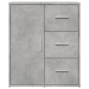 Credenza Grigio Cemento 60x31x70 cm in Legno Multistrato 840474