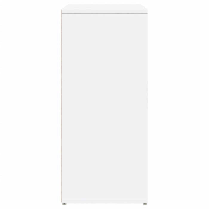 Credenza Bianco 60x31x70 cm in Legno Multistrato 840478