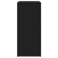 Credenza-Buffet-Armadio da cucina Nero 60x31x70 cm in Legno Multistrato 864853