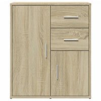 Credenza Rovere Sonoma 60x31x70 cm in Legno Multistrato 840480