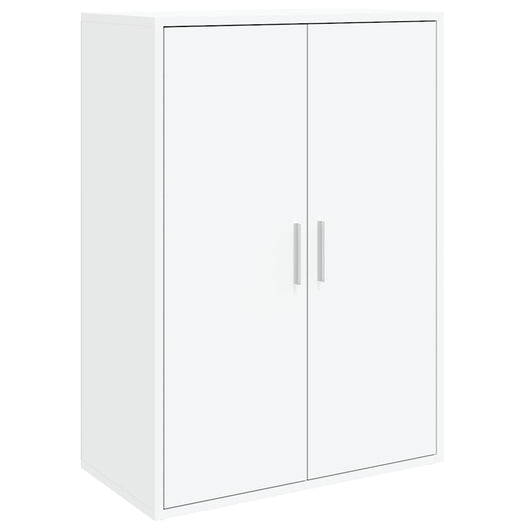 Credenza-Buffet-Armadio da cucina Bianca 60x31x84 cm in Legno Multistrato 413803