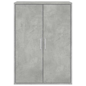 Credenza-Buffet-Armadio da cucina Grigio Cemento 60x31x84 cm in Legno Multistrato 942955
