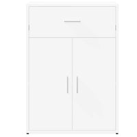 Credenza Bianca 60x30x84 cm in Legno Multistrato 840492