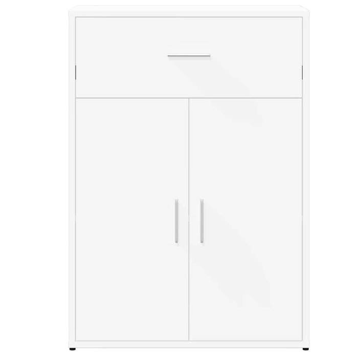 Credenza Bianca 60x30x84 cm in Legno Multistrato 840492