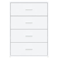 Credenza Bianca 60x31x84 cm in Legno Multistrato 840499