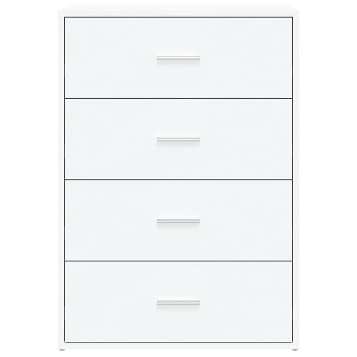 Credenza Bianca 60x31x84 cm in Legno Multistrato 840499