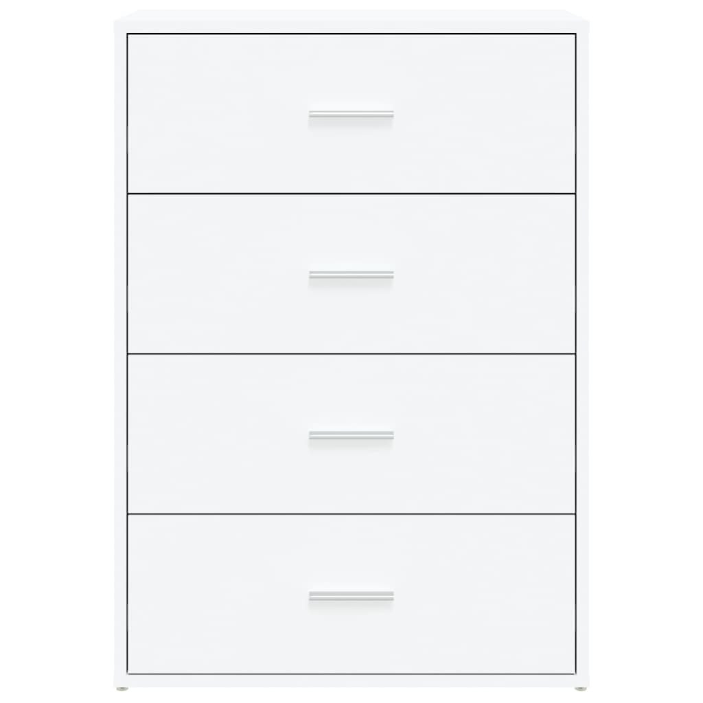 Credenza Bianca 60x31x84 cm in Legno Multistrato 840499