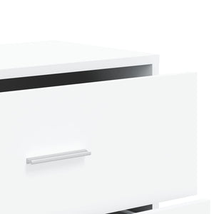 Credenza Bianca 60x31x84 cm in Legno Multistrato 840499