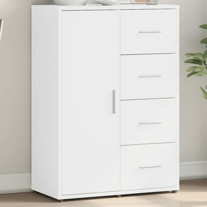 Credenza Bianca 60x31x84 cm in Legno Multistrato 840506