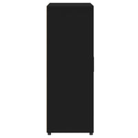 Credenza Nero 60x31x84 cm in Legno Multistrato 840507