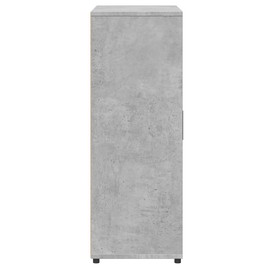 Credenza Grigio Cemento 60x31x84 cm in Legno Multistrato 840509
