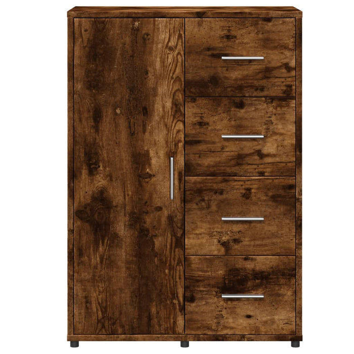 Credenza buffet cassettiera mobile contenitore organizer cucina soggiorno soggiorno 60 x 31 x 84 cm derivati ​​del legno marrone 02_0030970