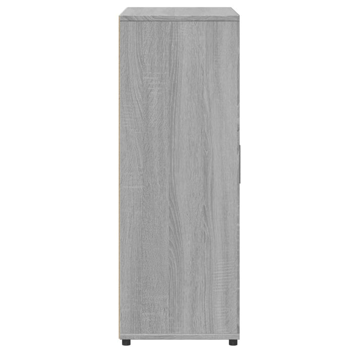 Credenza cassettiera cassettiera mobile contenitore organizer cucina soggiorno soggiorno Sonoma 60 x 31 x 84 cm derivati ​​del legno grigio 02_0036390