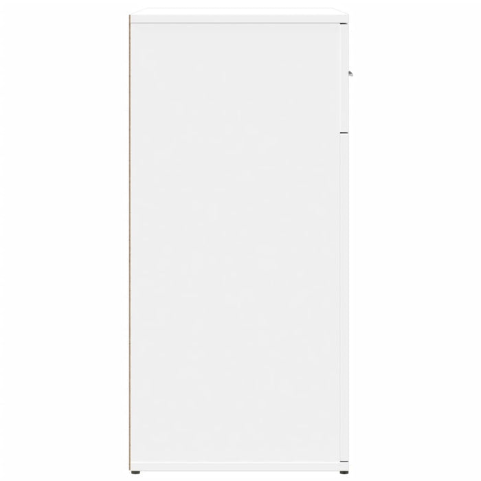 Credenza Bianca 79x38x80 cm in Legno Multistrato 840520