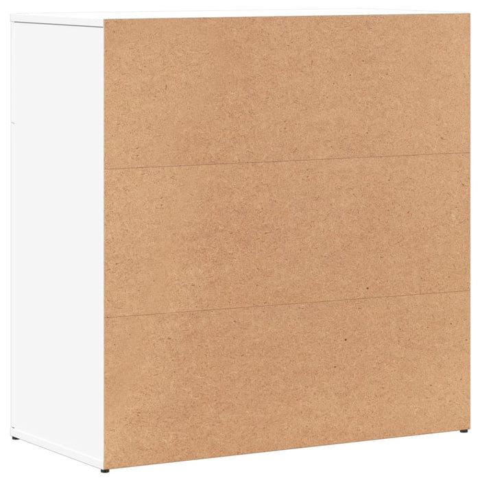 Credenza Bianca 79x38x80 cm in Legno Multistrato 840520