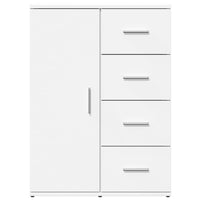 Credenza Bianca 59x39x80 cm in Legno Multistrato 840534