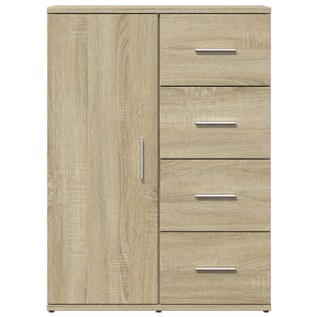 Credenza Rovere Sonoma 59x39x80 cm in Legno Multistrato 840536
