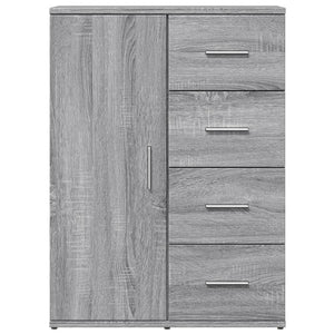 vidaXL Credenza Grigio Sonoma 59x39x80 cm in Legno Multistrato