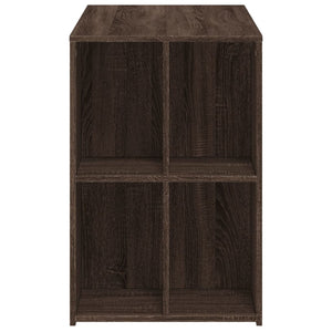 Scrivania Rovere Marrone 102x50x75 cm in Legno Multistrato 840547