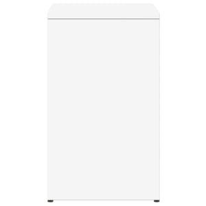 Tavolini Bianchi 2 pz 50x30x50 cm in Legno Multistrato