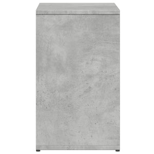 Tavolini 2pz Grigio Cemento 50x30x50 cm in Legno Multistrato
