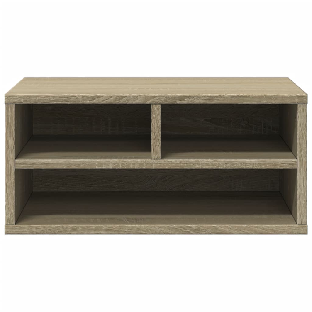 Supporto Stampante Rovere Sonoma 49x40x22,5cm Legno Multistrato