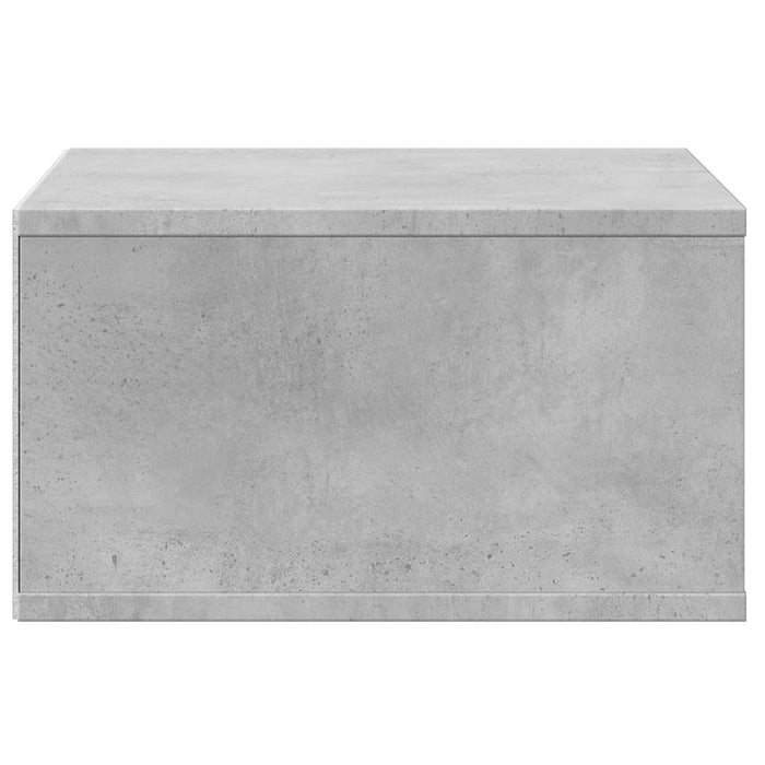 Supporto Stampante Grigio Cemento 49x40x22,5 Legno Multistrato 840593