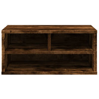 Supporto Stampante Rovere Fumo 49x40x22,5 cm Legno Multistrato 840594