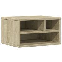 Supporto per stampante tavolo mobile ufficio sonoma 40 x 32 x 225 cm legno ingegnerizzato marrone 02_0044778