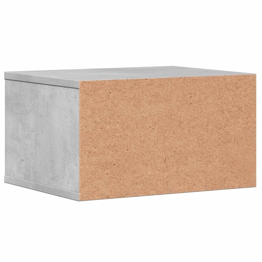 Supporto per stampante tavolo da ufficio 40 x 32 x 225 cm in legno ingegnerizzato grigio 02_0044730