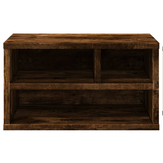 Tavolo porta stampante per ufficio 40 x 32 x 225 cm in legno ingegnerizzato marrone 02_0044729