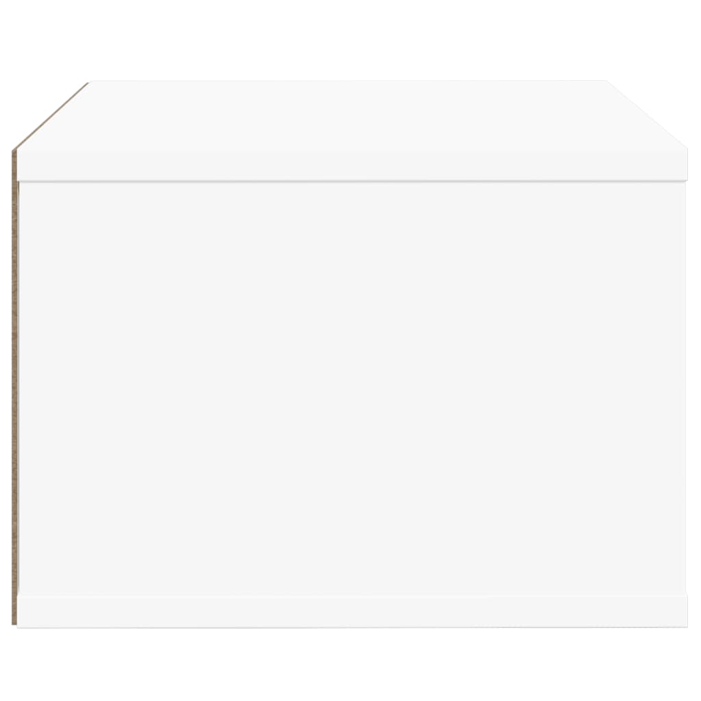 vidaXL Supporto per Stampante Bianco 40x32x22,5 cm Legno Multistrato