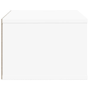vidaXL Supporto per Stampante Bianco 40x32x22,5 cm Legno Multistrato