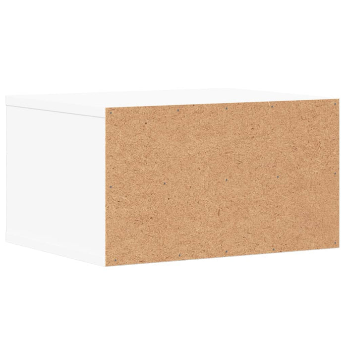 vidaXL Supporto per Stampante Bianco 40x32x22,5 cm Legno Multistrato