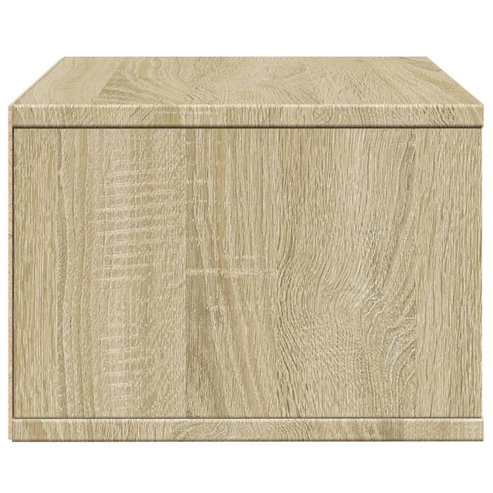 vidaXL Supporto Stampante Rovere Sonoma 40x32x22,5cm Legno Multistrato